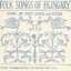 Folk Songs of Hungary - EP