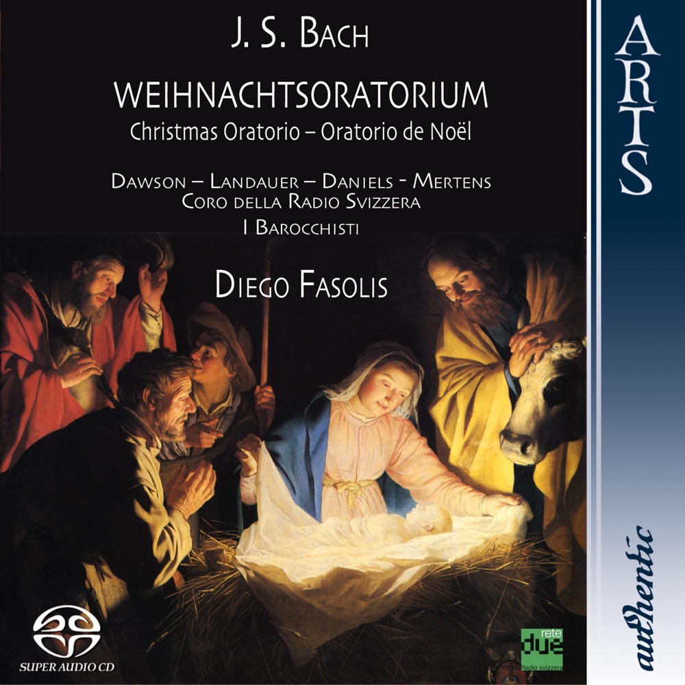Обложка альбома «Bach: Weihnachtsoratorium» — Coro Della Radio Svizzera - Lugano, Diego Fasolis & I Barocchisti