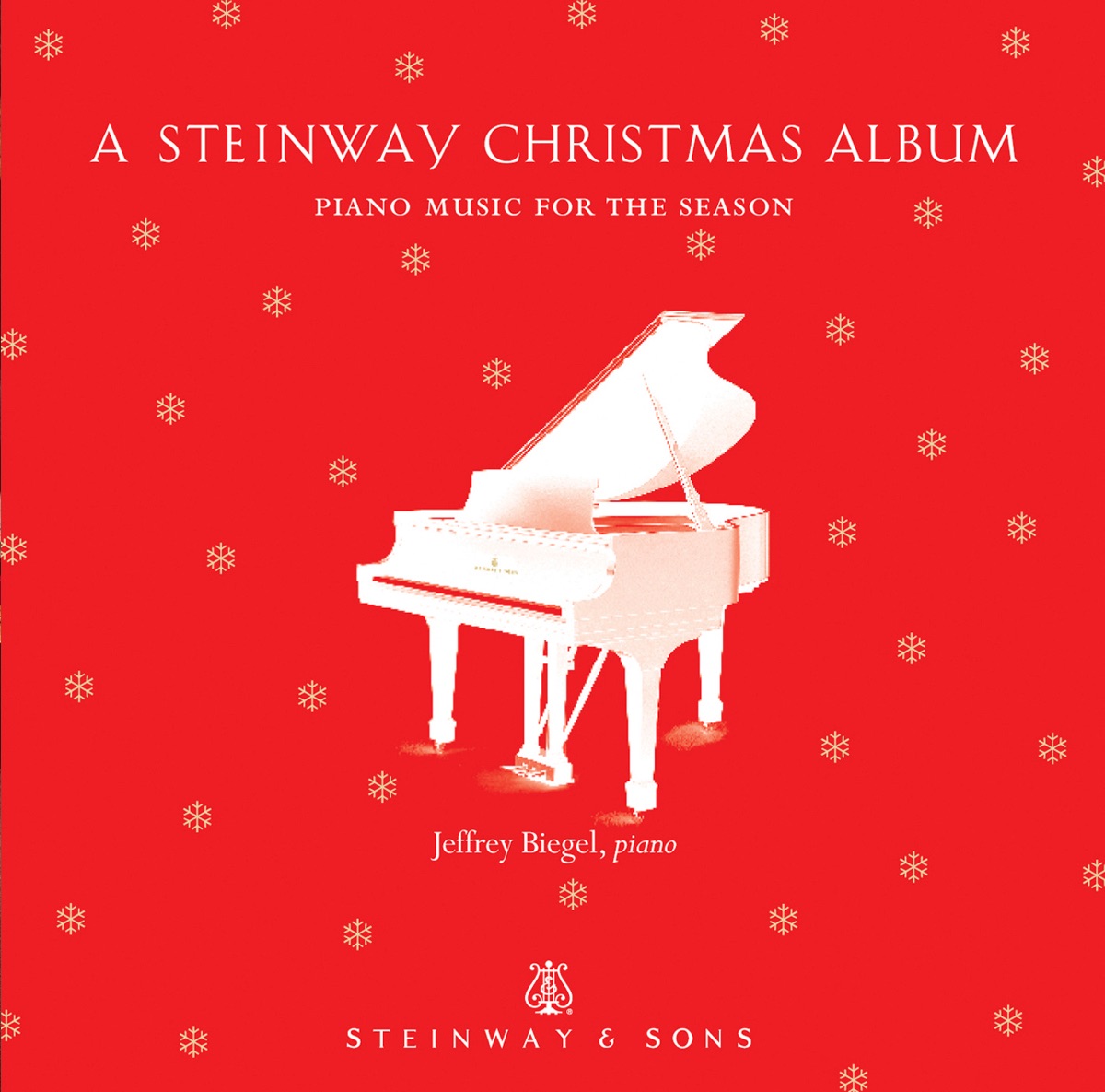 A Steinway Christmas Album cover art