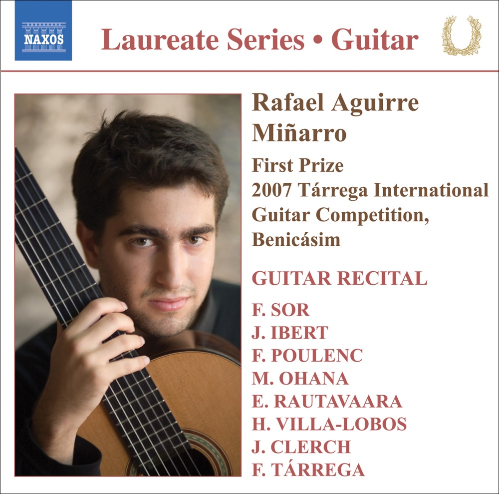 Обложка альбома «Rafael Aguirre: Guitar Recital» — Rafael Aguirre