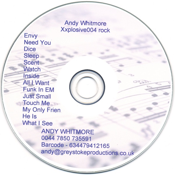 Обложка альбома «Xxplosive004 Rock» — Andy Whitmore