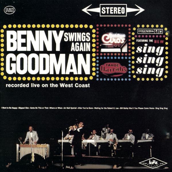 Обложка альбома «Benny Goodman Swings Again» — Benny Goodman and His Orchestra