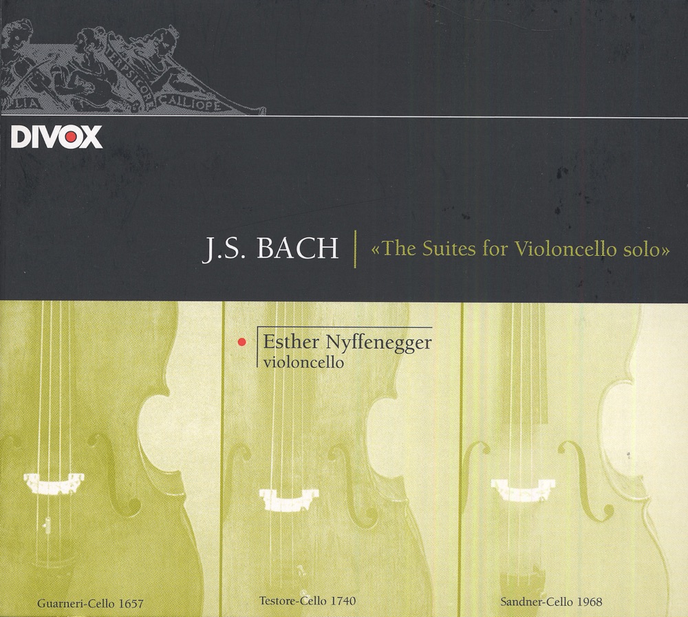 Обложка альбома «Bach, J.S. : Cello Suites Nos. 1-6» — Esther Nyffenegger