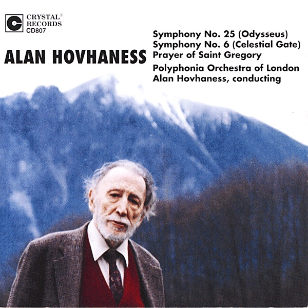 Обложка альбома «Hovhaness: Symphonies 6 & 25» — Alan Hovhaness & Polyphonia Orchestra of London