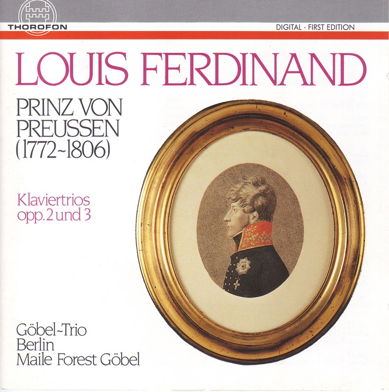 Обложка альбома «Louis Ferdinand: Klaviertrios, Opp. 2 Und 3» — Gobel-Trio Berlin