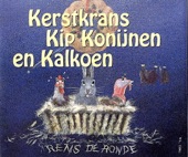 Kerstkrans Kip Konijnen en Kalkoen