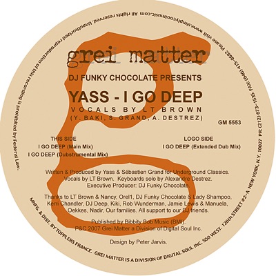 I Go Deep (Vinyl)