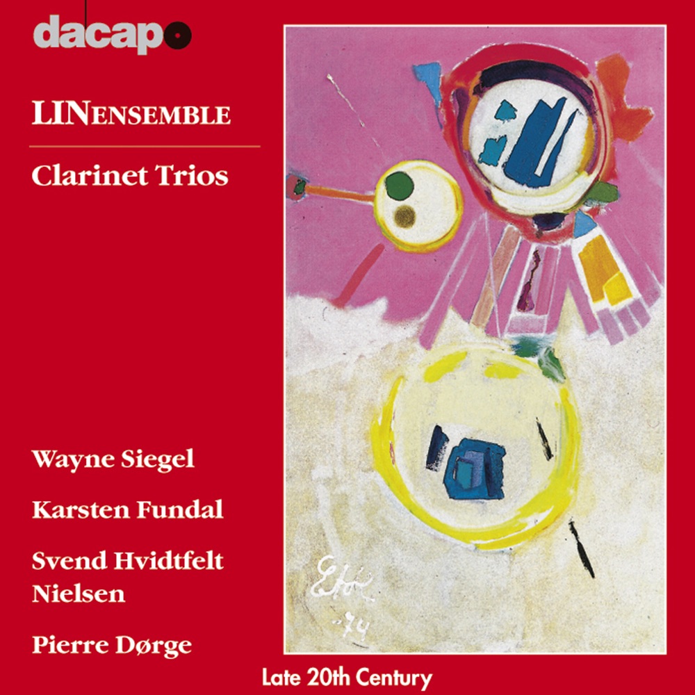 Обложка альбома «Dorge - Fundal - Nielsen - Siegel: Clarinet Trios» — LIN Ensemble