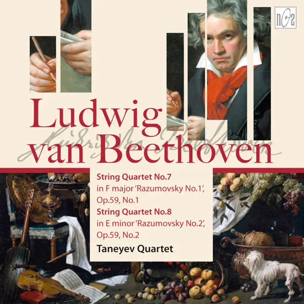 String Quartet No. 7 in F Major, op.59 No.1:III.Adagio molto e mesto. IV.Allegro (Theme russe) — Taneyev Quartet
