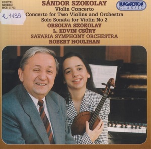 Szokolay: Works for Violin