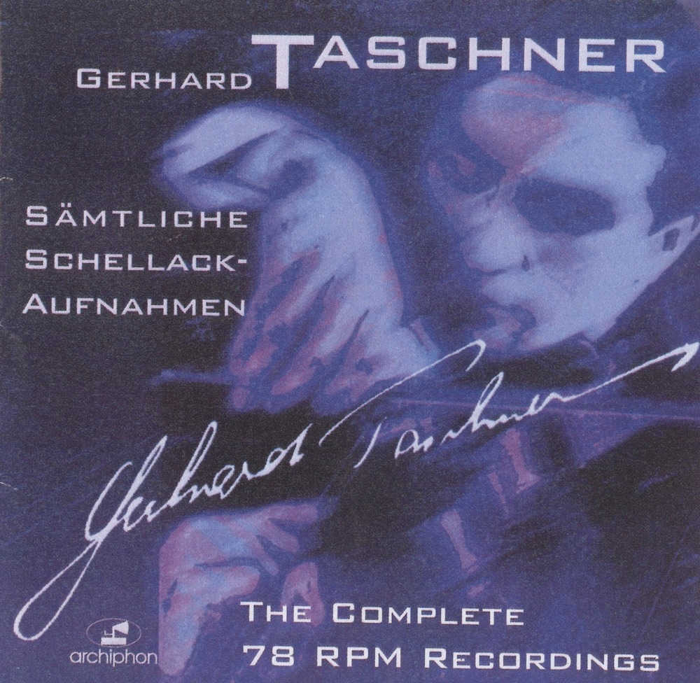 Обложка альбома «Gerhard Taschner: Samtliche Schellack-Aufnahmen (1941-1944, 1948)» — Gerhard Taschner