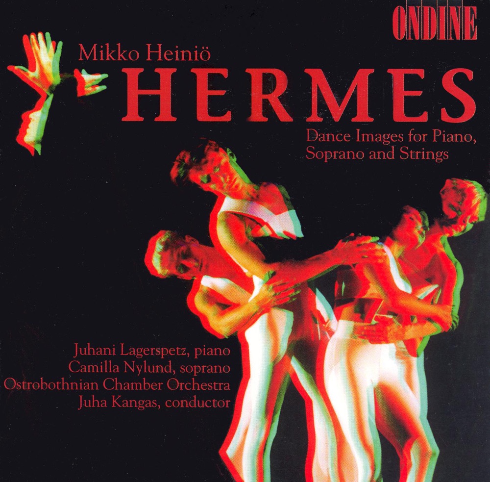 Обложка альбома «Heinio, M.: Piano Concerto No. 6, "Hermes" - In G» — Juhani Lagerspetz, Camilla Nylund, Juha Kangas, Ostrobothnian Chamber Orchestra & Tuija Rantamäki