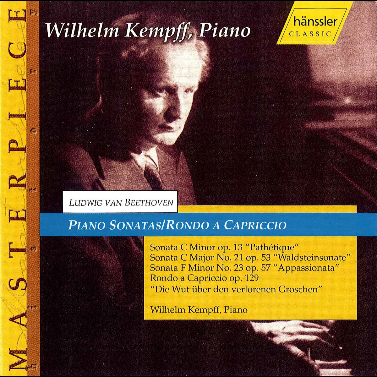 ‎Beethoven: Piano Sonatas Nos. 8, 21 and 23 - Rondo a Capriccio - Album ...