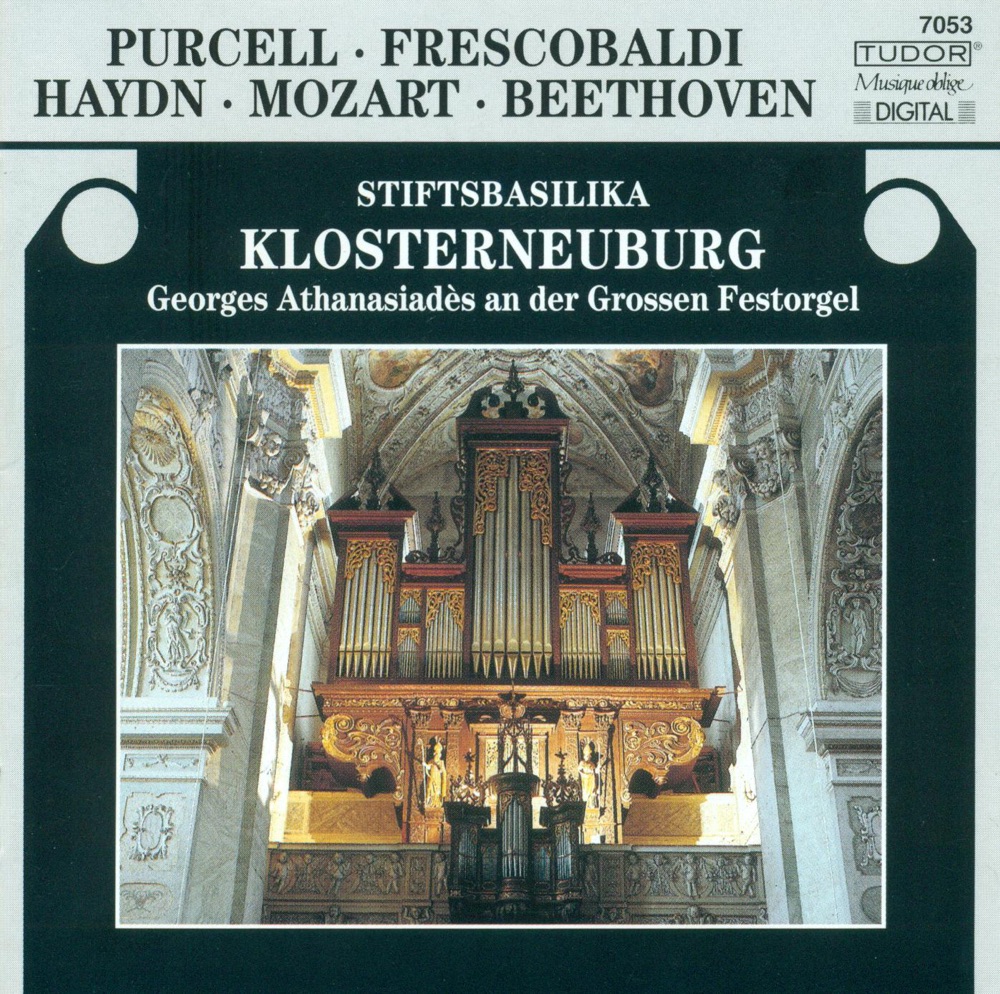 Обложка альбома «Purcell, Frescobaldi, Haydn, Mozart & Beethoven: Organ Recital» — Georges Athanasiades