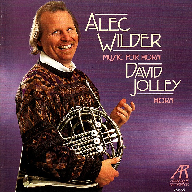 Обложка альбома «Alec Wilder: Music for Horn» — David Jolley, David Oei, Alan Kay & Sam Pilafian