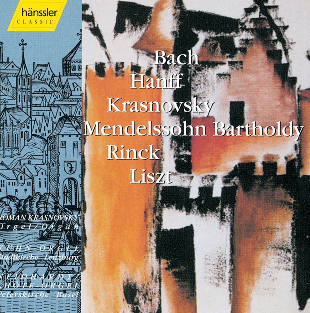 Обложка альбома «Krasnovsky - Bach - Hanff - Krasnovsky - Liszt» — Roman Krasnovsky