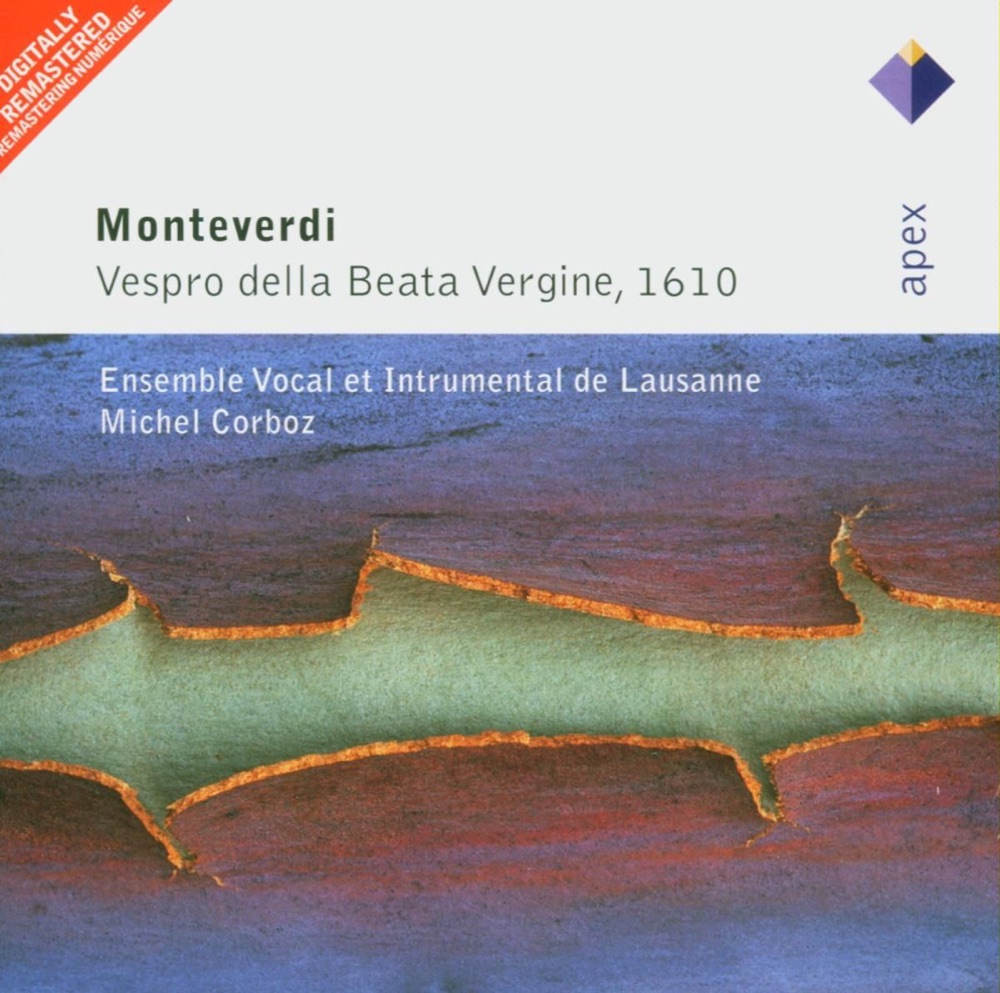 Обложка альбома «Monteverdi: Vespro Della Beata Vergine» — Sandrine Piau, Michel Corboz & Michel Corboz