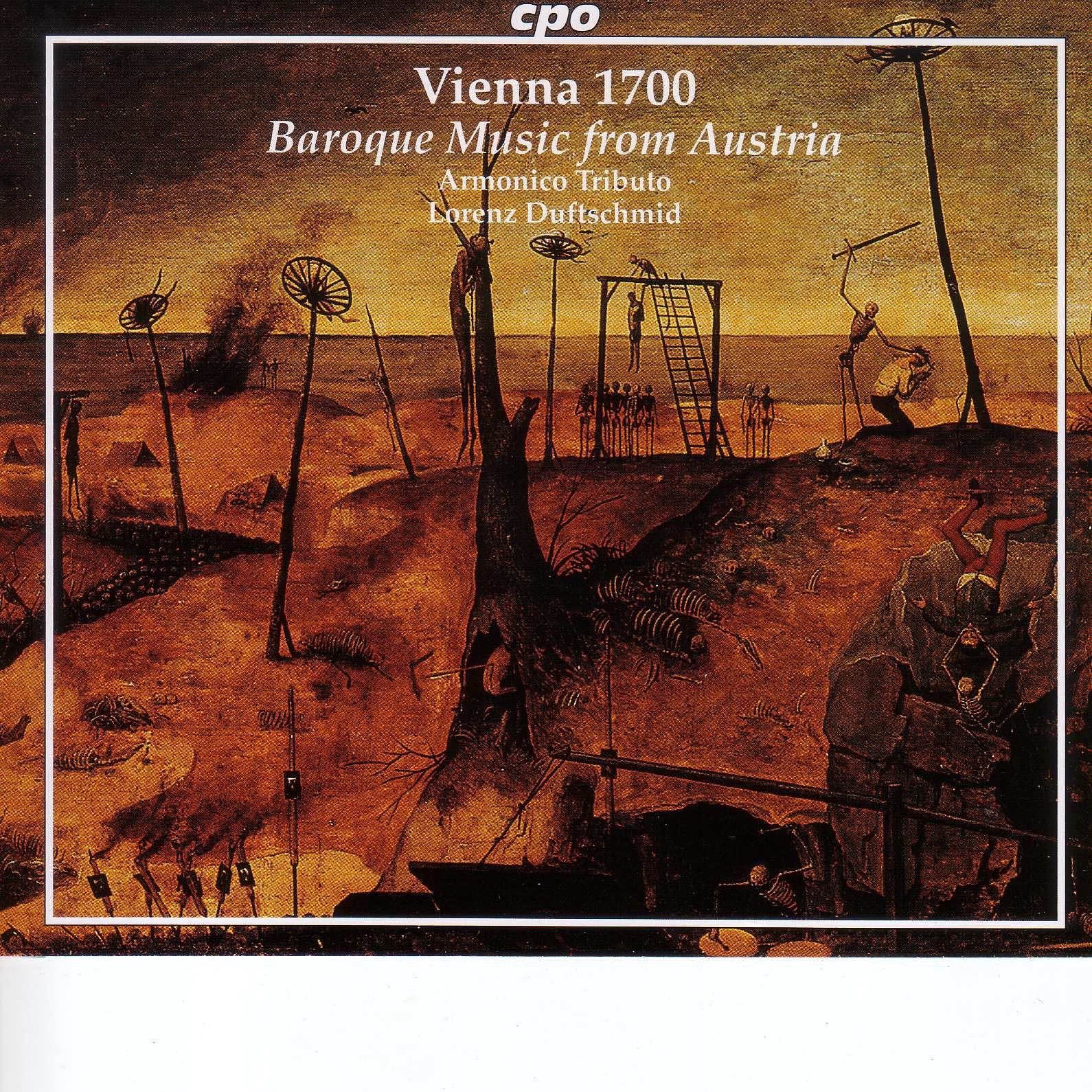 Vienna 1700 - Baroque Music from Austria by Domkantorei Graz, Lorenz Duftschmid, Grazer Choralschola, Armonico Tributo Austria, Pascal Bertin, Wilfried Zelinka, Mieke van der Sluis, Bernd Fröhlich & Barbara Fink album cover