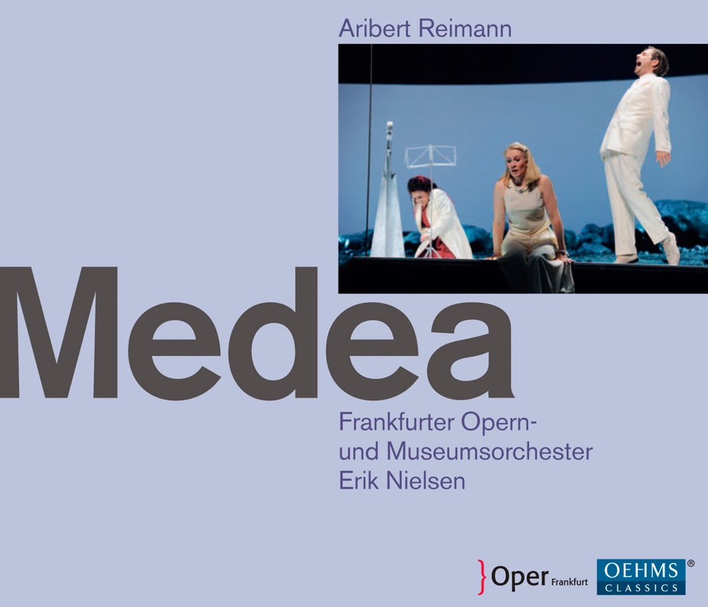 Обложка альбома «Reimann: Medea» — Claudia Barainsky, Michael Nagy, Michael Baba, Frankfurt Opera and Museum Orchestra, Erik C. Nielsen, Dagmar Niefind, Tim Severloh, Tanja Ariane Baumgartner & Paula Murrihy