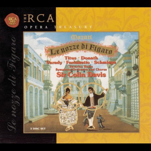 Mozart: Marriage of Figaro - Titus, Donath, Davis, Monika Schmidt