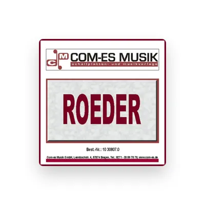 Listen to Roeder, watch music videos, read bio, see tour dates & more!