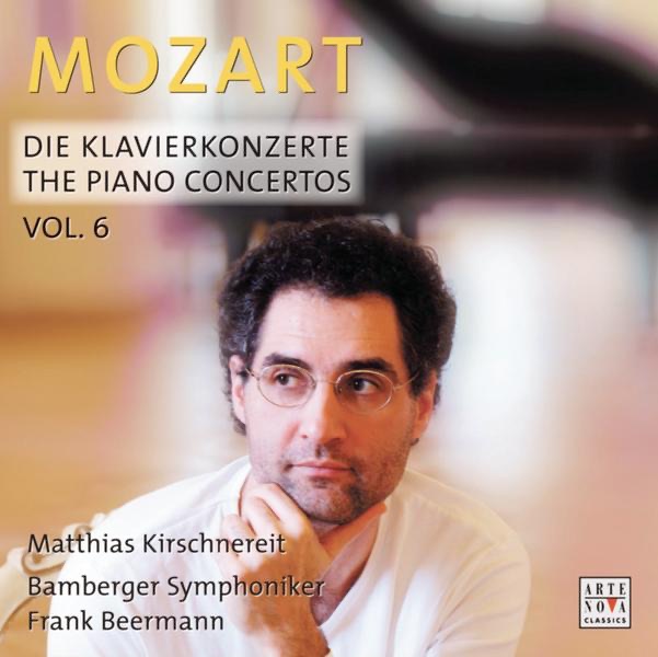 Обложка альбома «Mozart: Piano Concertos Vol. 6» — Matthias Kirschnereit, Bamberg Symphony Orchestra & Frank Beermann