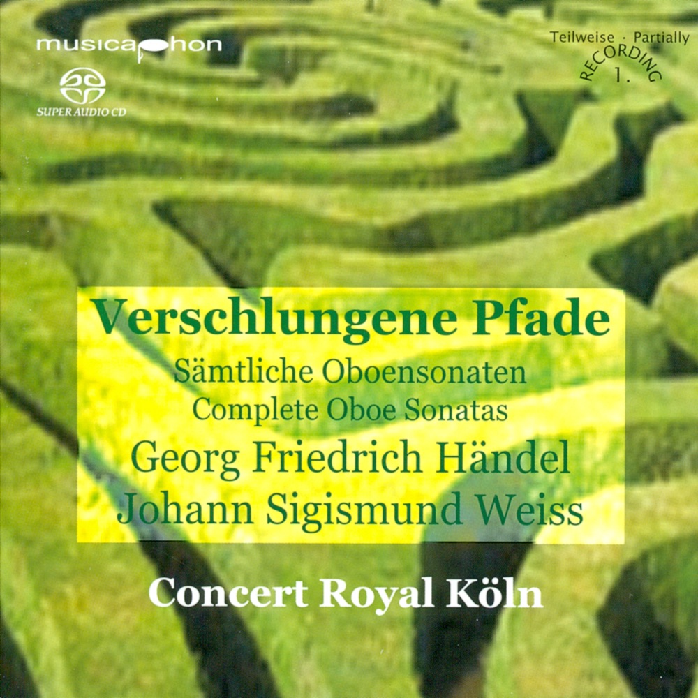 Обложка альбома «Oboe Recital: Schroter, Karla - Handel, G.F. - Weiss, J.S.» — Rainer Johannsen, Karla Schröter & Concert Royal Köln