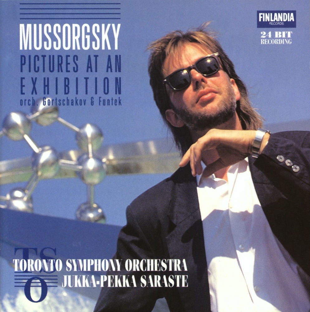 Обложка альбома «Mussorgsky: Pictures At an Exhibition» — Jukka-Pekka Saraste & Toronto Symphony Orchestra