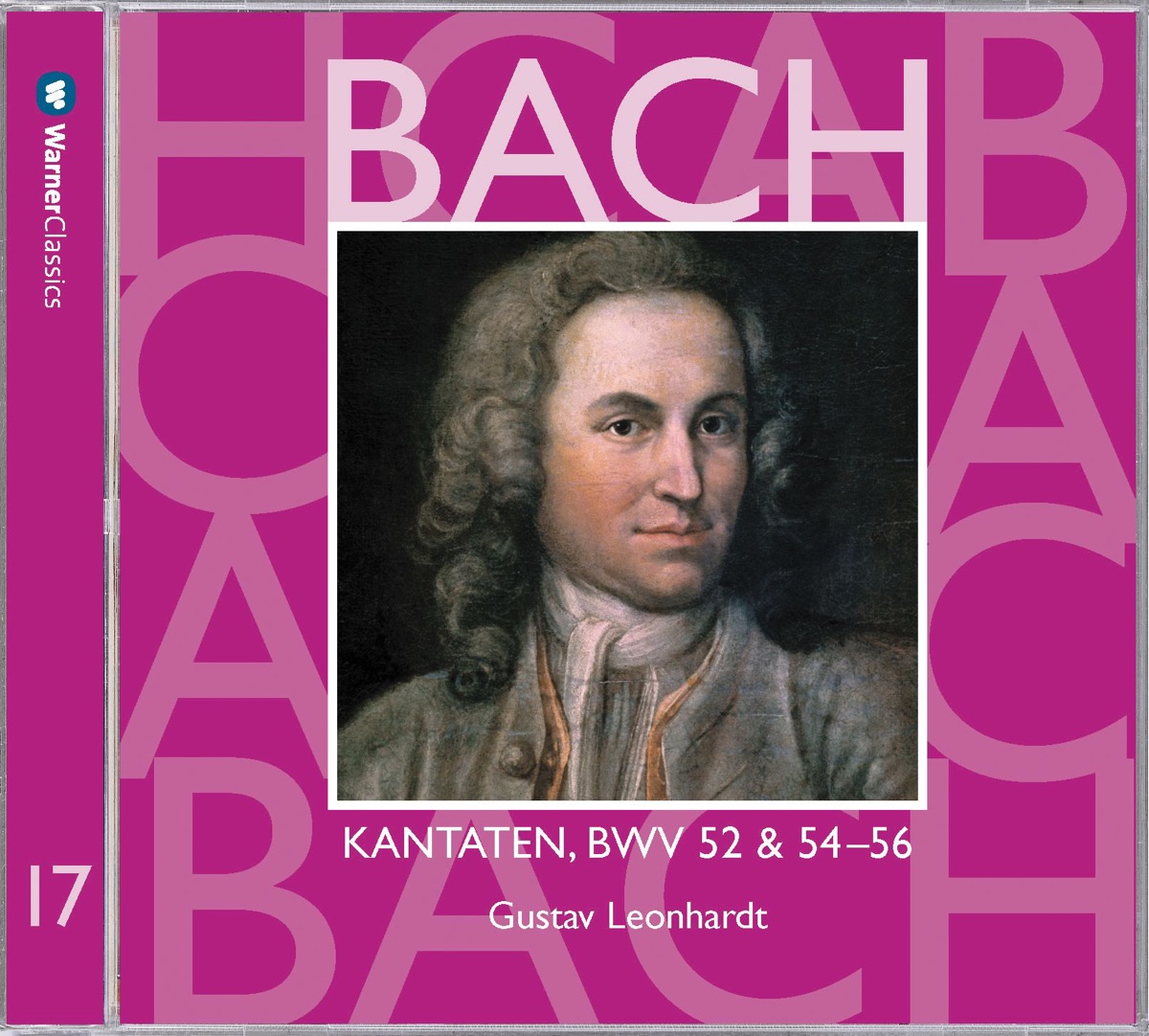 Bach: Sacred Cantatas, BWV Nos. 52 & 54-56 cover art