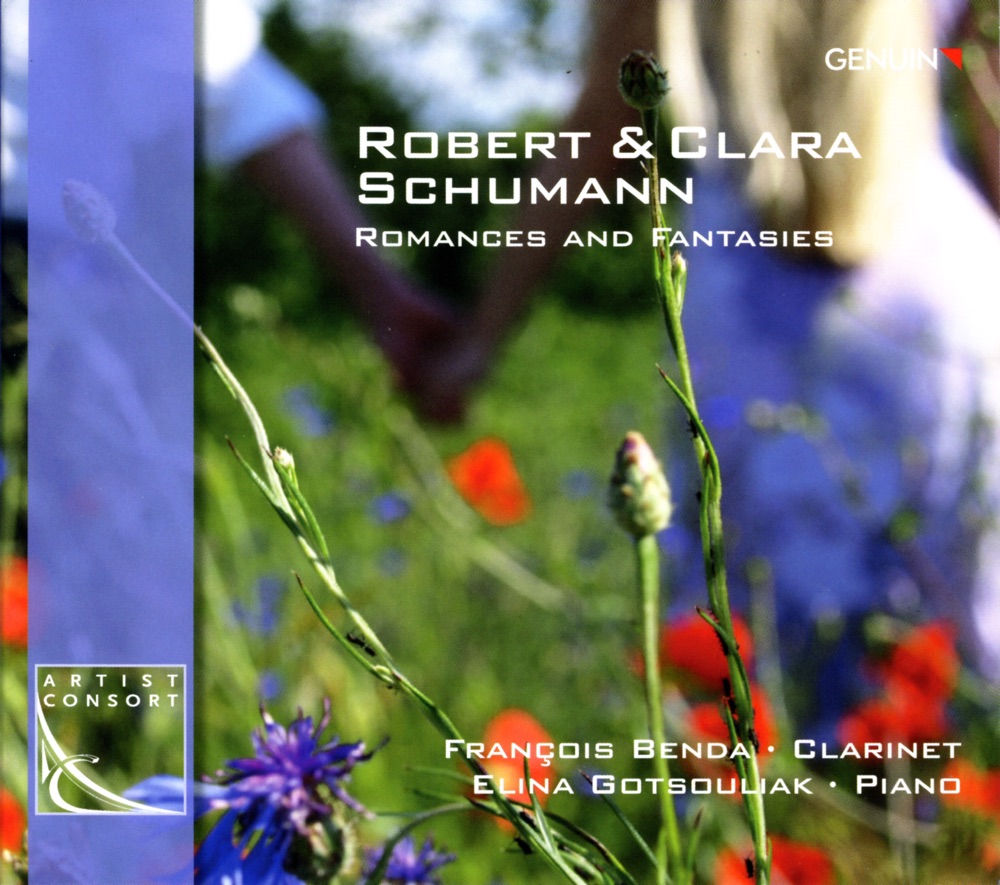 Обложка альбома «Schumann, Robert - Schumann, Clara Romances and Fantasies» — Francois Benda & Elina Gotsouliak