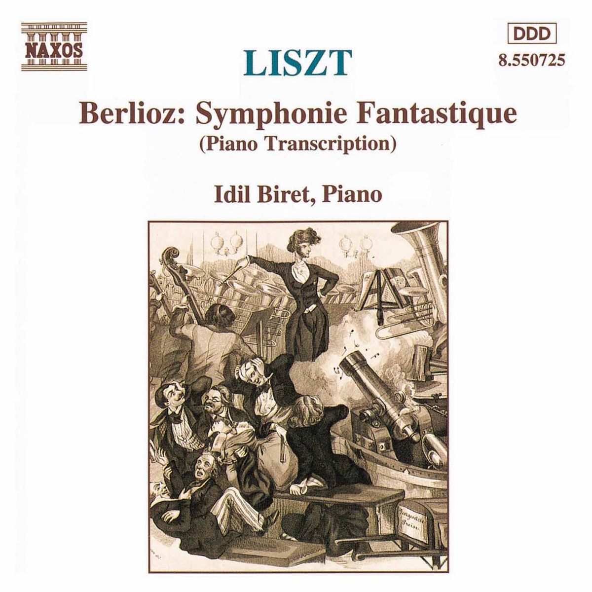 Liszt: Berlioz Symphonie fantastique (Transcription) cover art