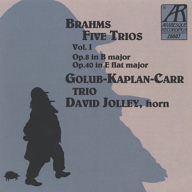 Обложка альбома «Brahms: Five Trios, Volume I» — Golub Kaplan Carr Trio & David Jolley