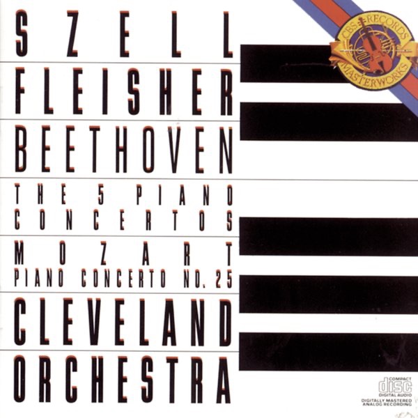 Beethoven: Five Piano Concertos & Mozart: Concerto No. 25 in C Major for Piano and Orchestra, K. 503 cover art