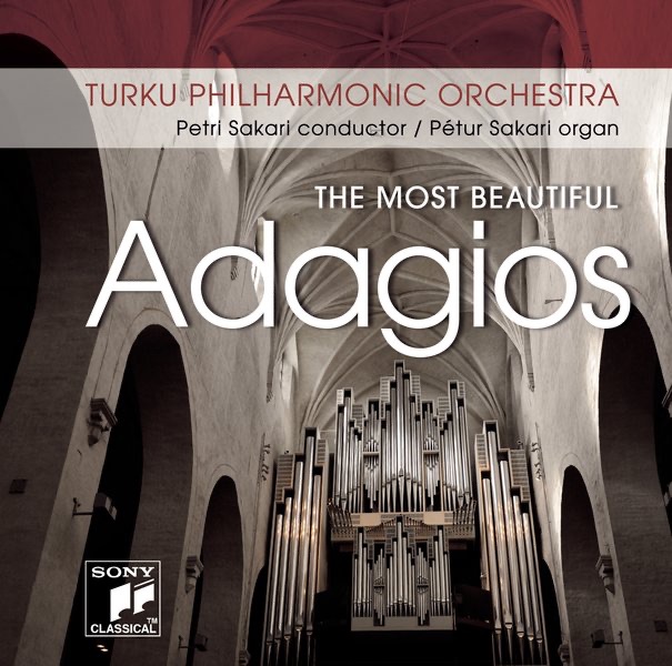 Обложка альбома «The Most Beautiful Adagios» — Turku Philharmonic Orchestra & Petri Sakari