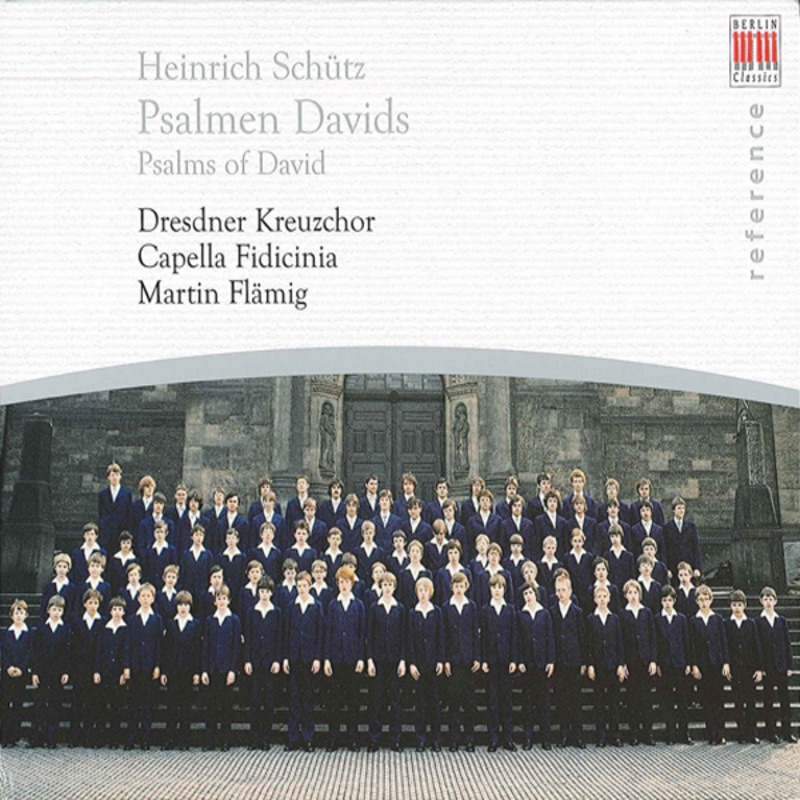 Обложка альбома «Schütz: Psalms of David» — Capella Fidicina, Dresdner Kreuzchor & Martin Flämig