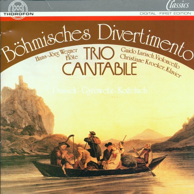 Обложка альбома «Bohmisches Divertimento» — Trio Cantabile
