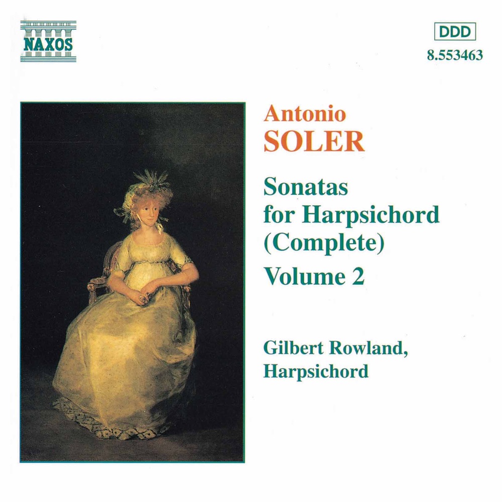 Обложка альбома «Soler, A.: Sonatas for Harpsichord, Vol. 2» — Gilbert Rowland