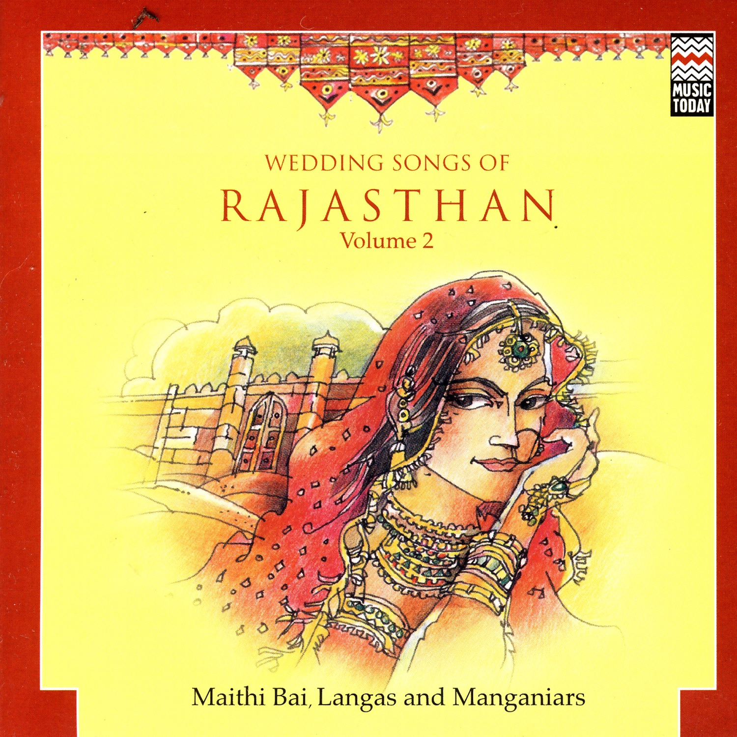 Wedding Songs of Rajasthan Vol. 2 by Maithi Bai album cover