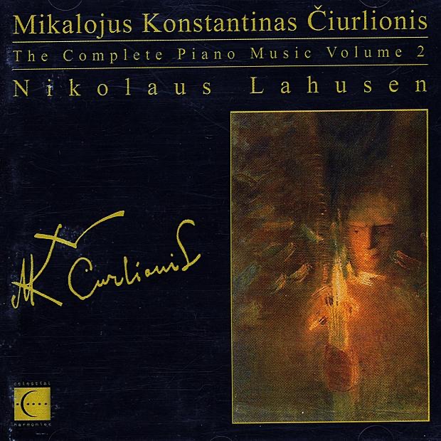Обложка альбома «The Complete Piano Music of Mikalojus Konstantinas Čiurlionis, Vol. 2» — Nikolaus Lahusen