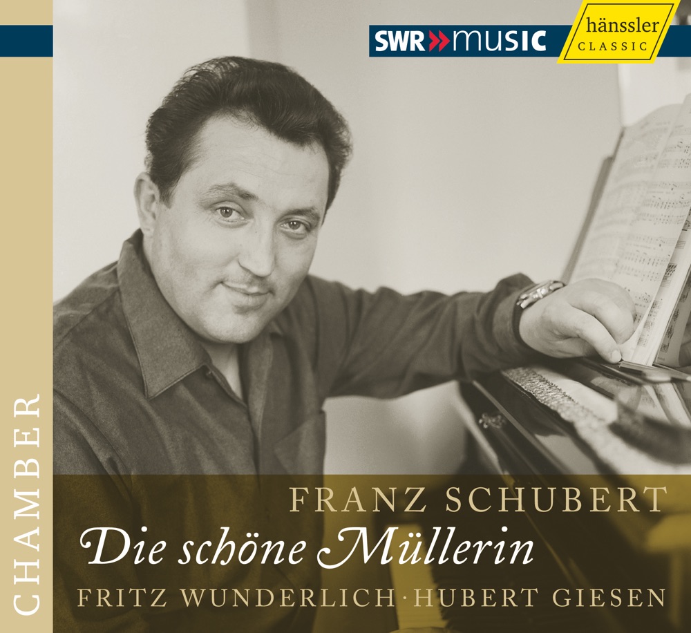 Обложка альбома «Schubert, F.: Schone Mullerin (Die)» — Hubert Giesen & Fritz Wunderlich