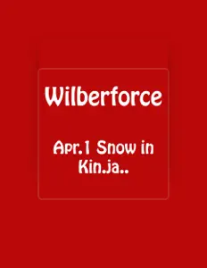 Luister naar Wilberforce, bekijk muziekvideo's, lees de bio, bekijk de tourdata, en meer!