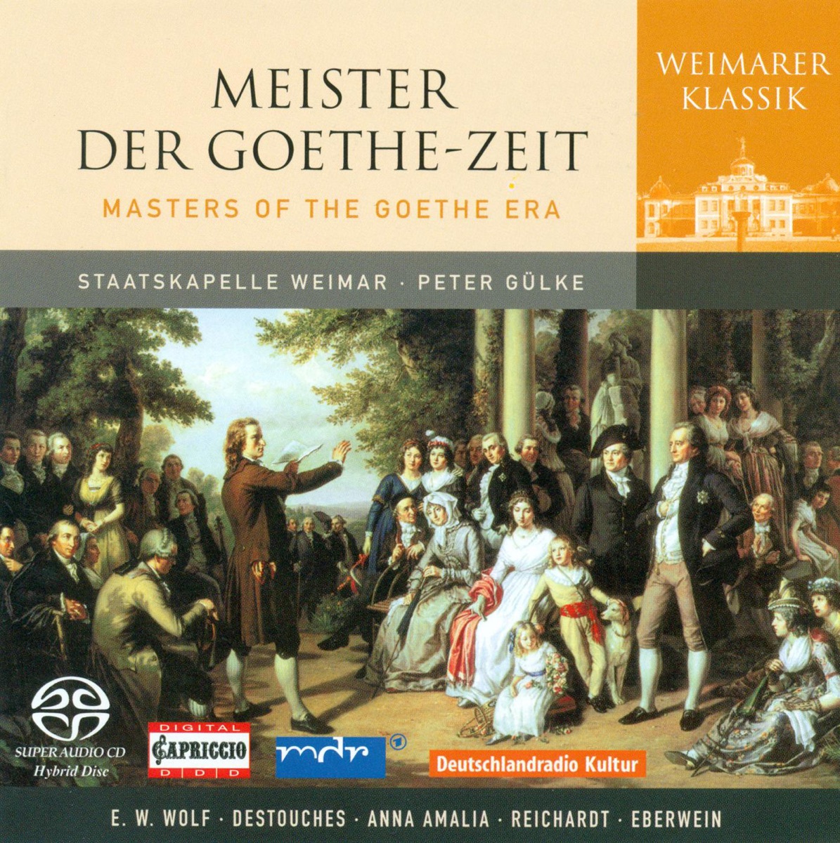 Wolf, E.W.: Symphonies In e Minor - G Major - Destouches, F.S. Von: Symphony In D Major cover art