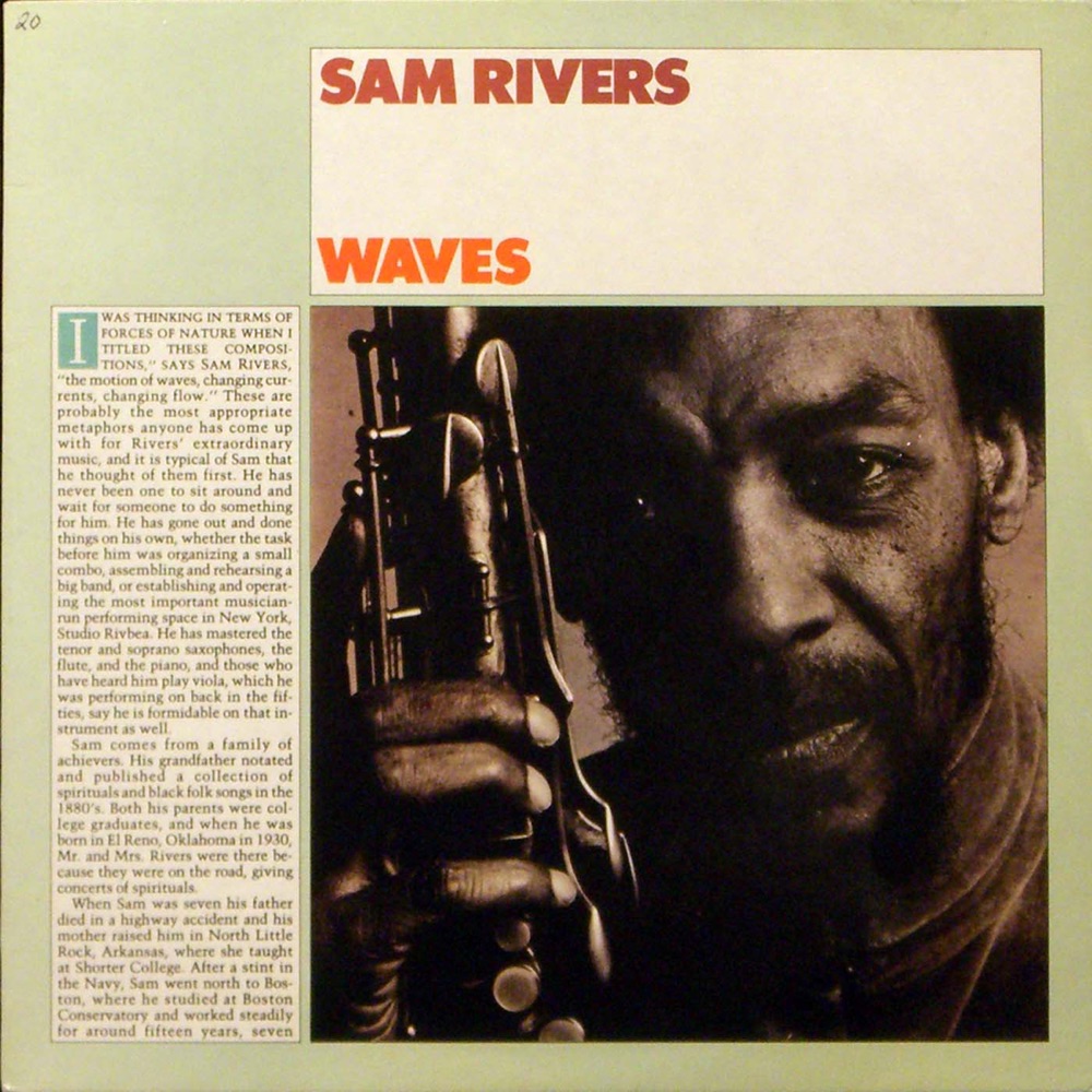 Обложка альбома «Waves» — Sam Rivers
