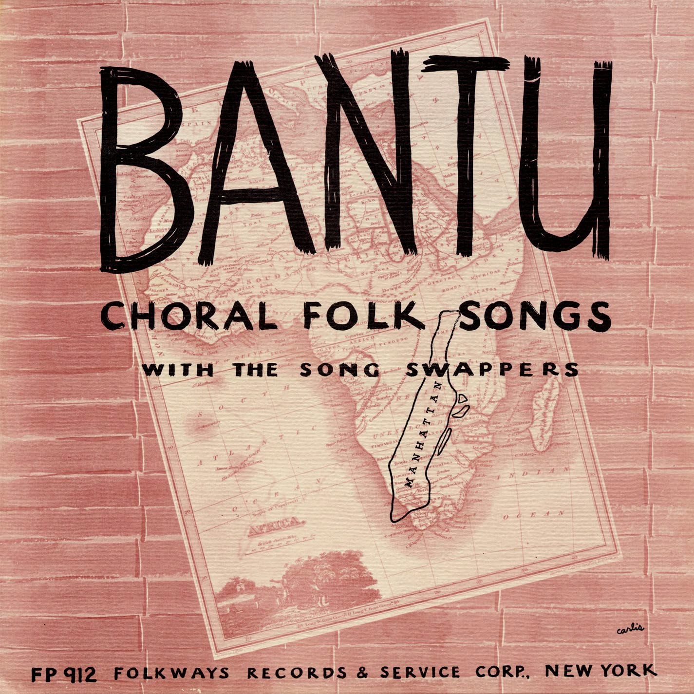 Pete Seeger – Bantu Choral Folk Songs Cover