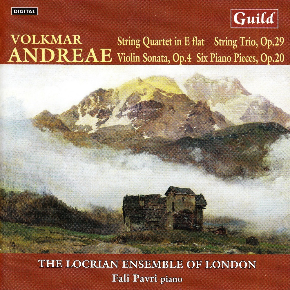 Обложка альбома «Music By Volkmar Andreae (1879-1962) - Vol. 3» — The Locrian Ensemble Of London
