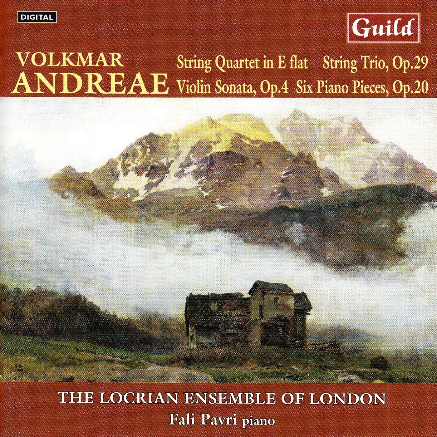 Music By Volkmar Andreae (1879-1962) - Vol. 3 by The Locrian Ensemble Of London album cover