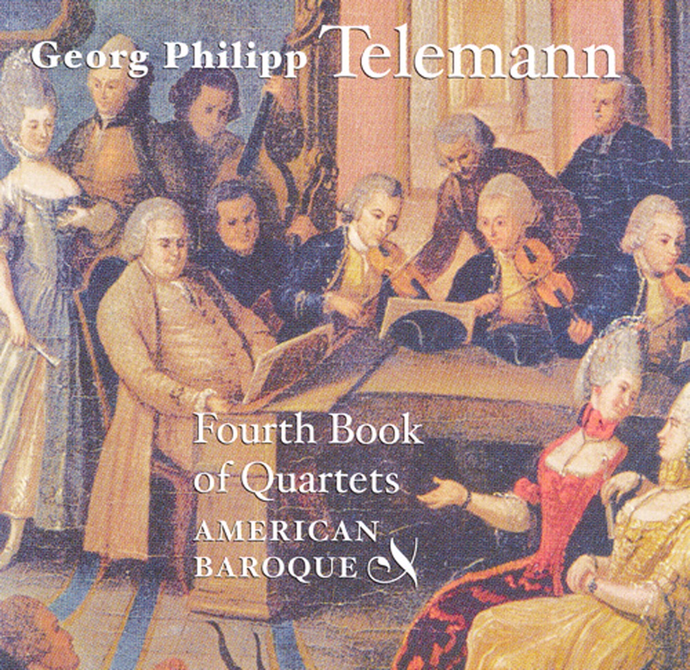 Обложка альбома «Telemann, G.P.: Quartets Nos. 1-6» — American Baroque