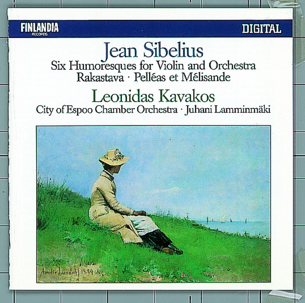 Обложка альбома «Jean Sibelius: Six Humoresques for Violin and Orchestra; Rakastava; Pelléas Et Mélisande» — Juhani Lamminmäki, Leonidas Kavakos & Tapiola Sinfonietta