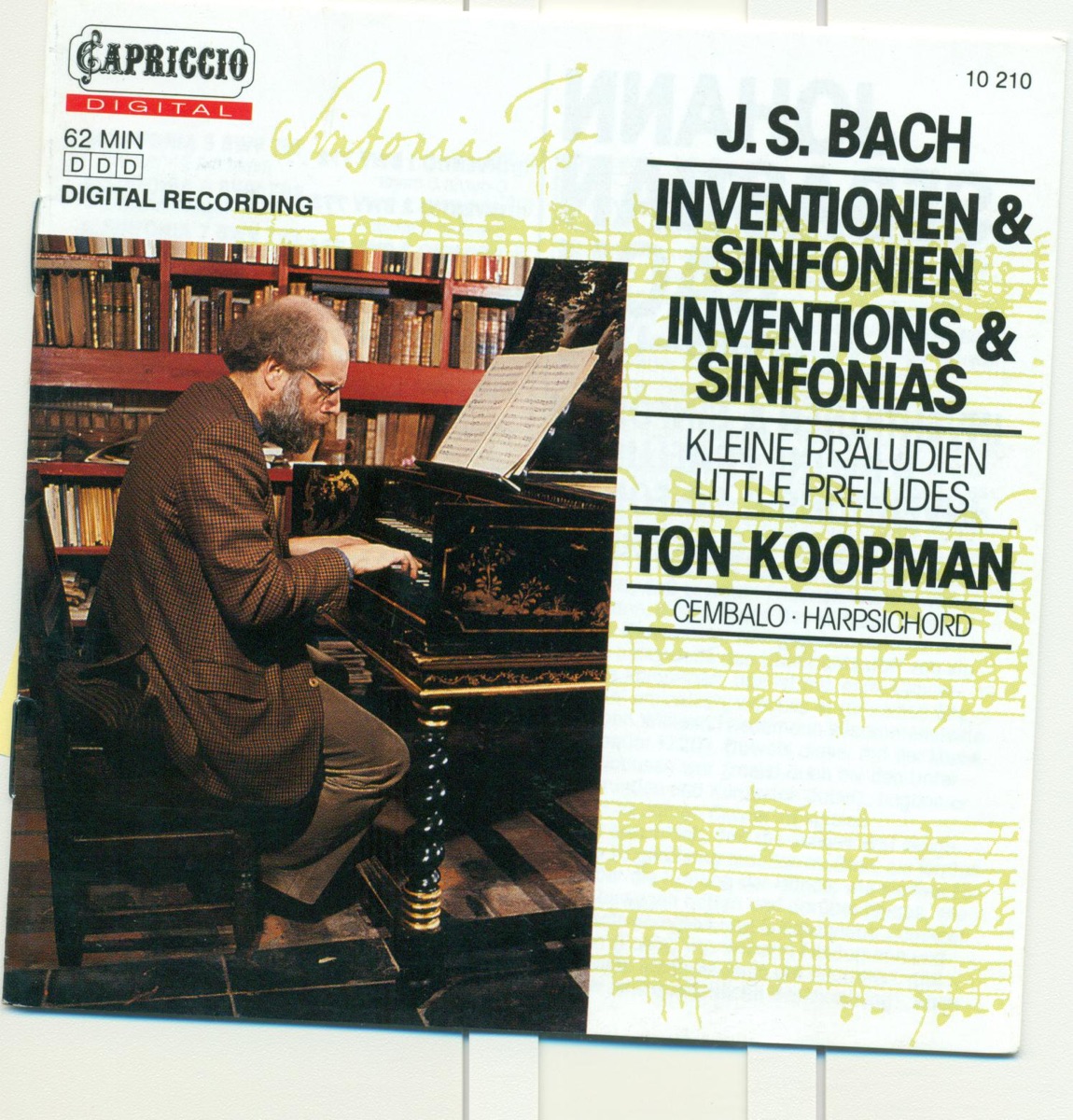 Bach, J.S.: 2 Part Inventions, 3 Part Inventions, 6 Little Preludes