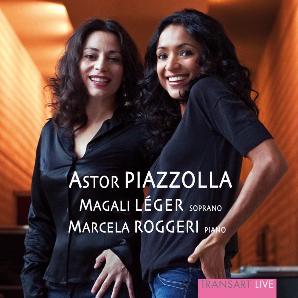 Обложка альбома «Astor Piazzolla» — Marcela Roggeri & Magali Léger